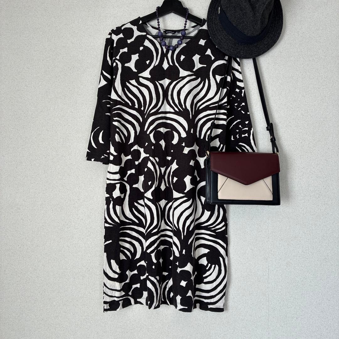【レア】marimekko Keisarin puutarhassa ワンピース