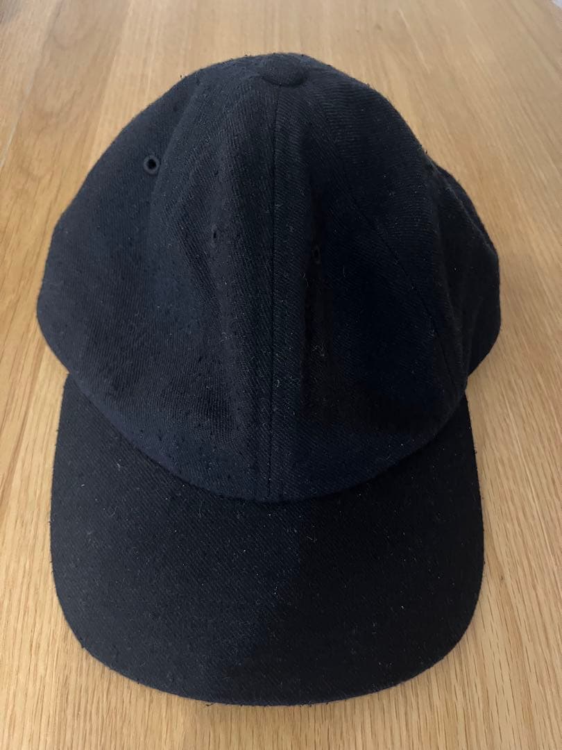 コルニエ Super140's WOOL SILK NEP CAP