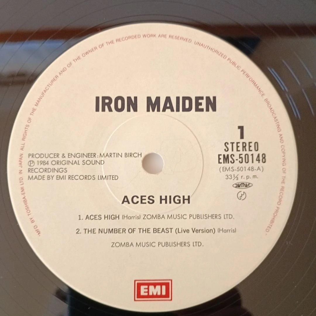 IRON MAIDEN 国内盤LP Aces High