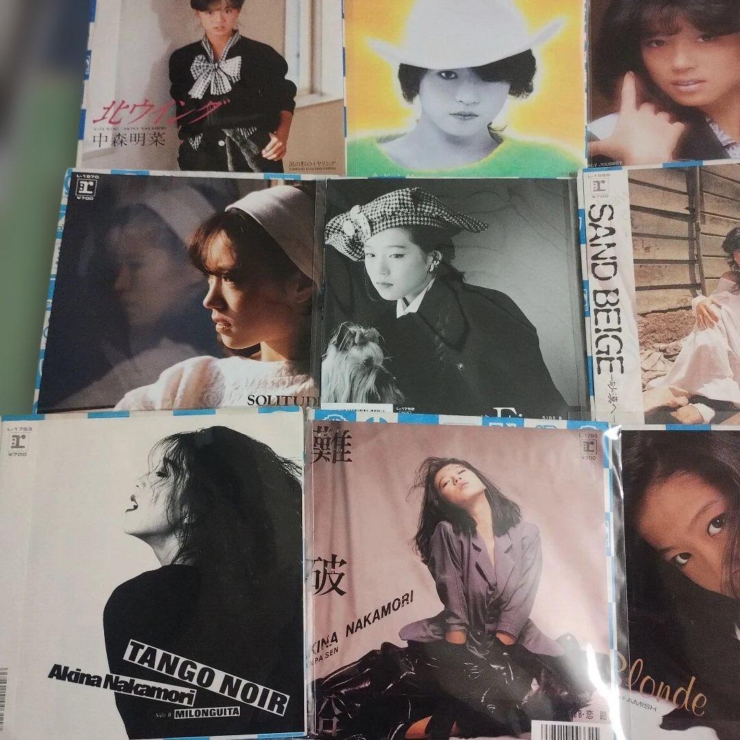 中森明菜シングルレコードまとめて20枚!!