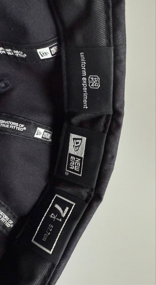 【新品】uniform experiment x NEWERA CAP7 1/4