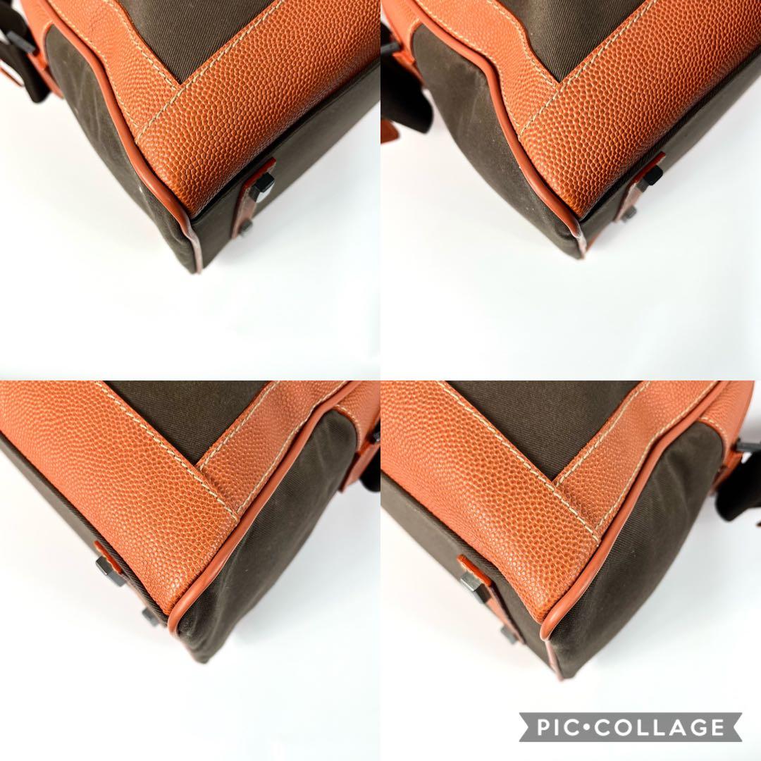 美品　ダンヒル　2way ボストンバッグ　ショルダーバッグ　南京錠　斜めがけ