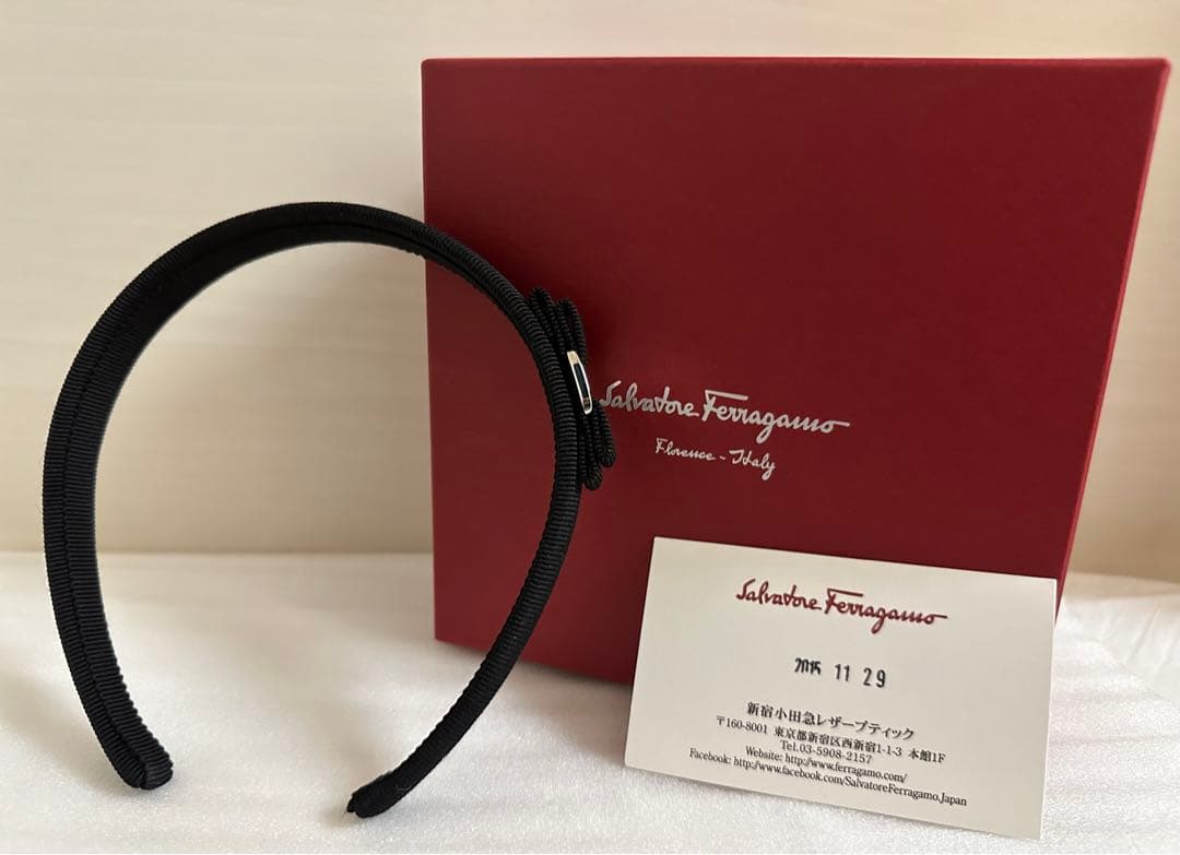 SalvatoreFerragamo☆カチューシャ