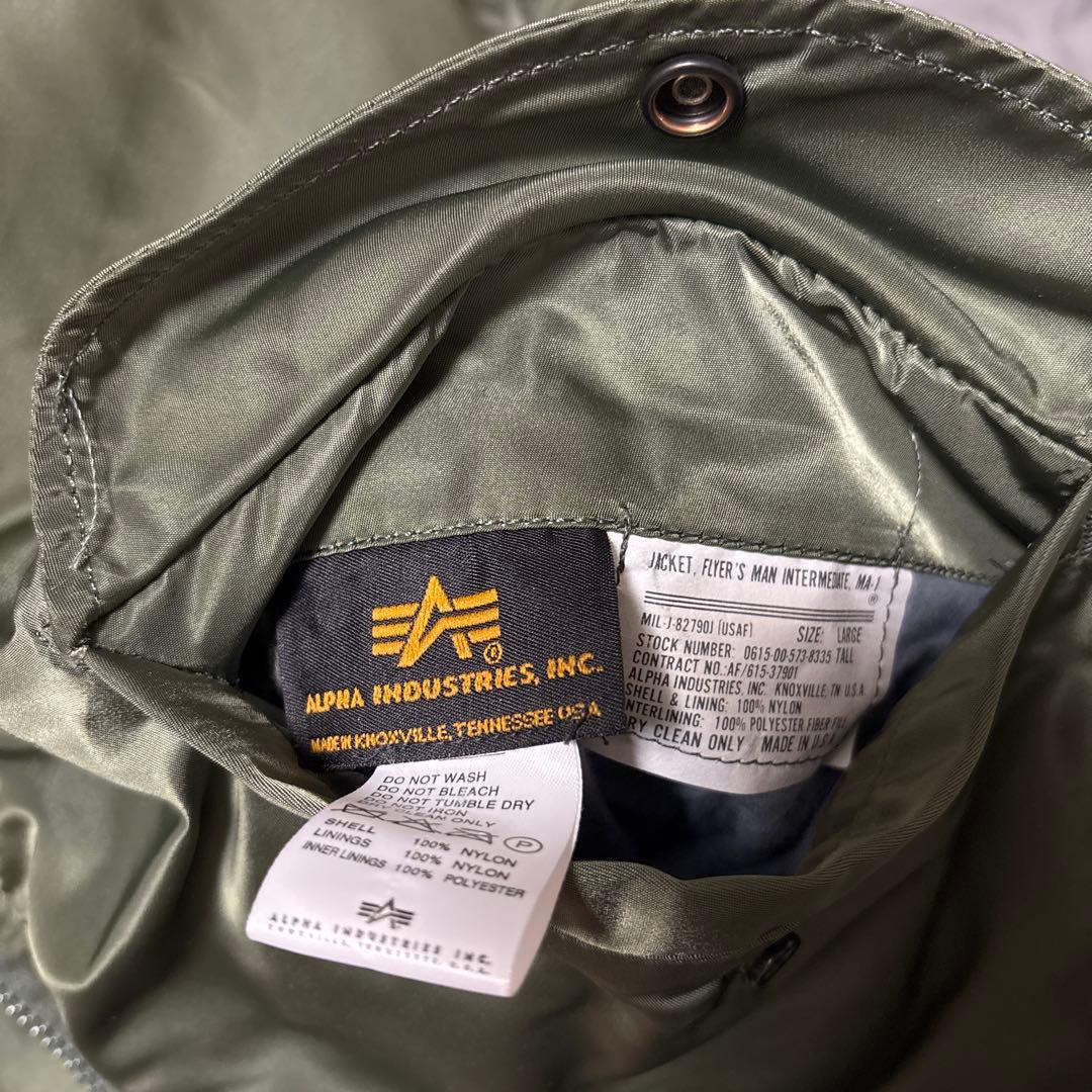 ジャケット・アウター ALPHA INDUSTRIES MA-1INTERMEDIATE JACKET