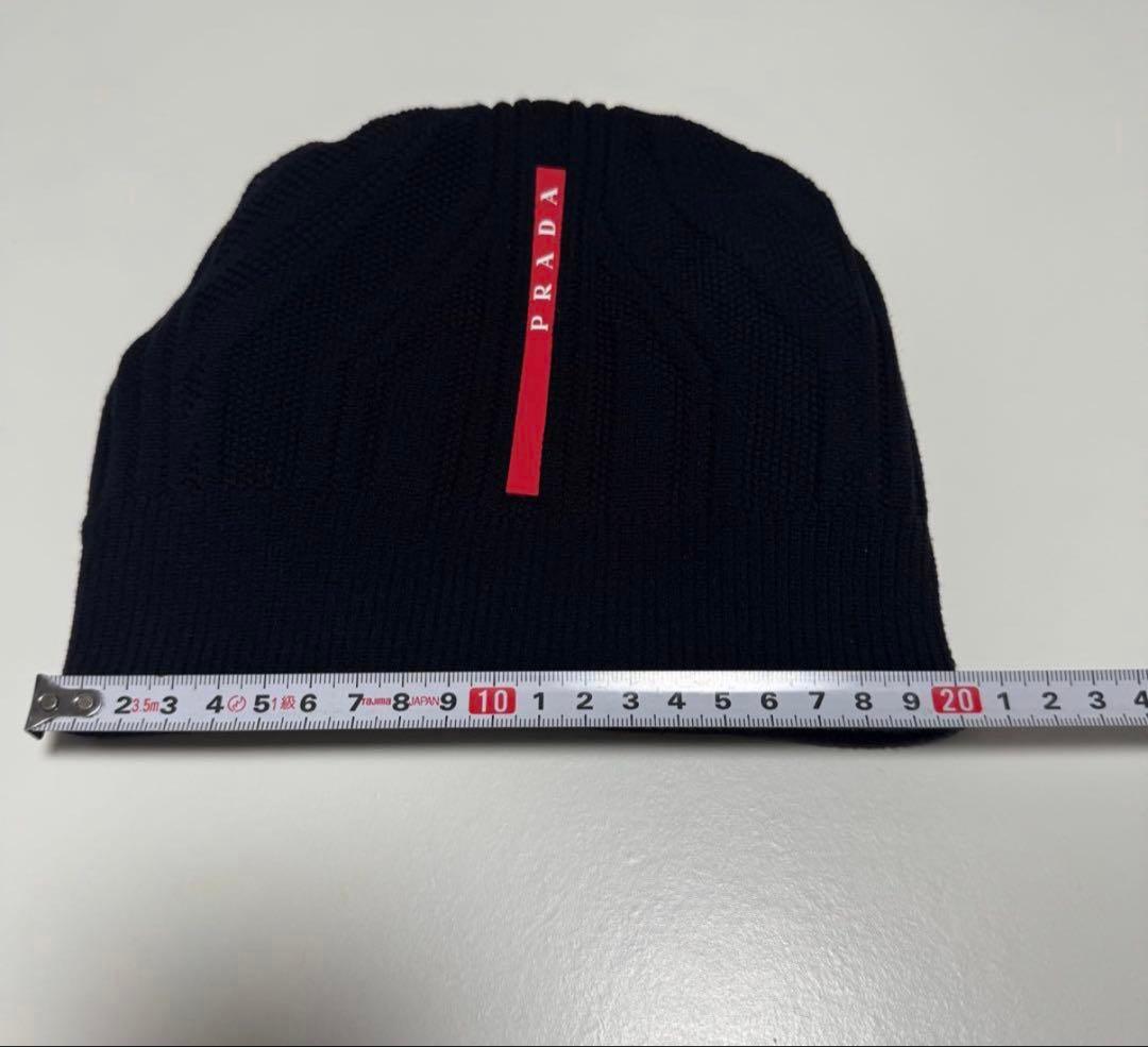 PRADA SPORT ブラック ビーニー プラダスポーツ