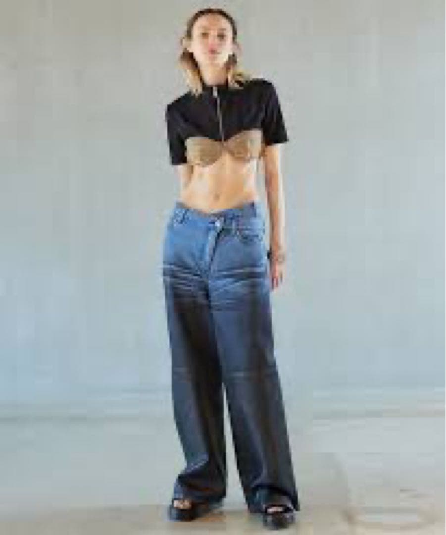 PRANKPROJECT Cropped Jersey Top新品未使用