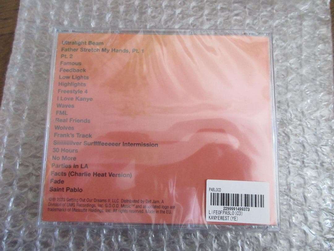 新品　Kanye West / The Life Of Pablo 激レア！
