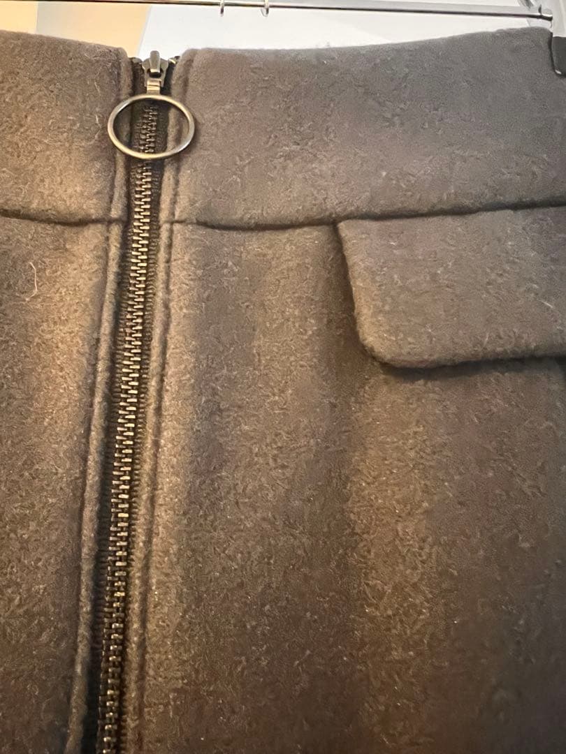 新品♡ルーニィLOUNIE ダブルジャージータイトスカート チャコールグレー36