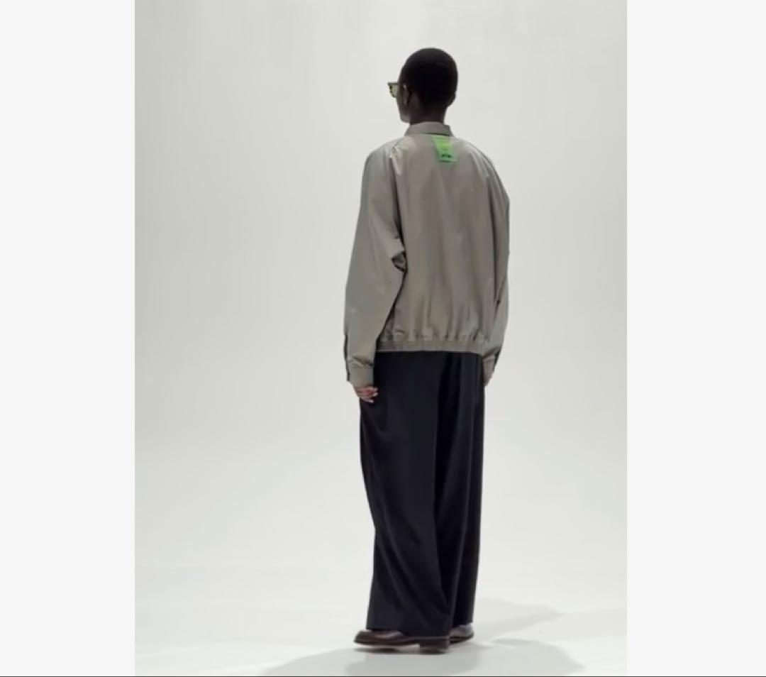 Sillage zip up blouson green 未使用タグ付き