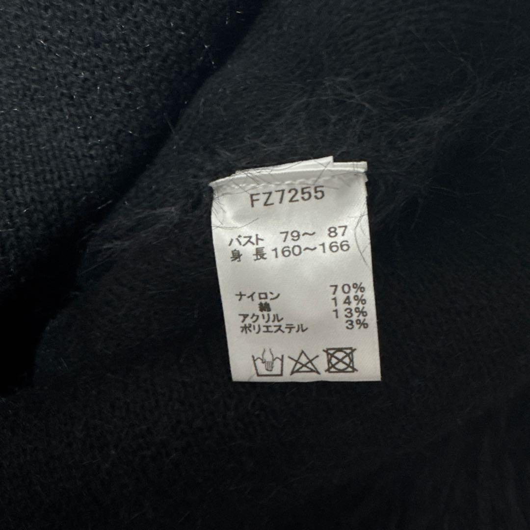 FRED PERRY ブラックカーディガン UK 10