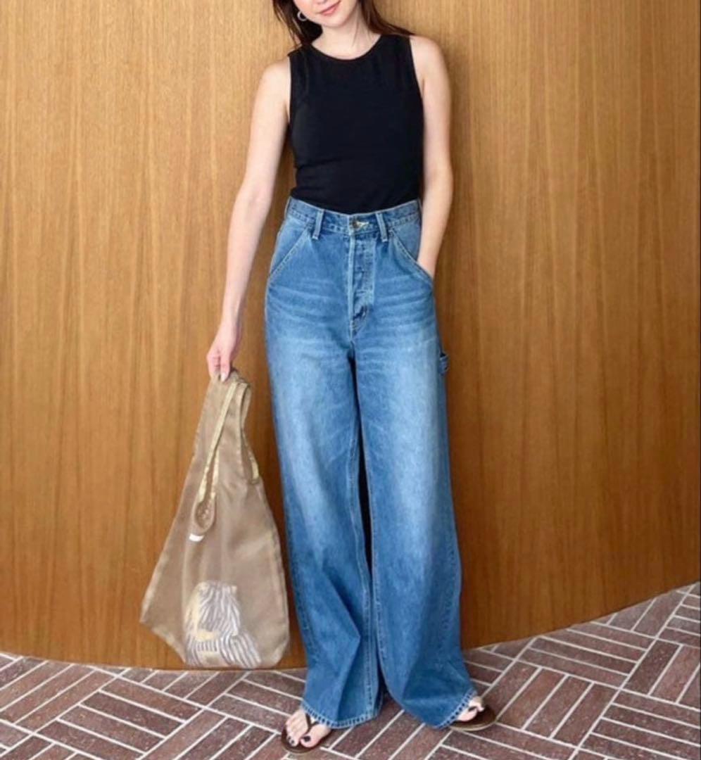 searoomlynn ペインター baggy denimパンツ SRN05