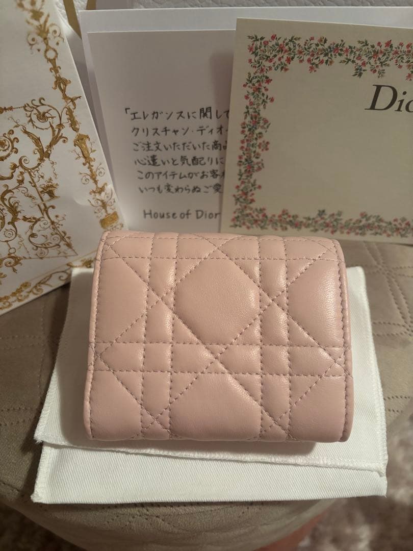 新品未使用！♡ Dior My Dior Hibiscus Lジップウォレット