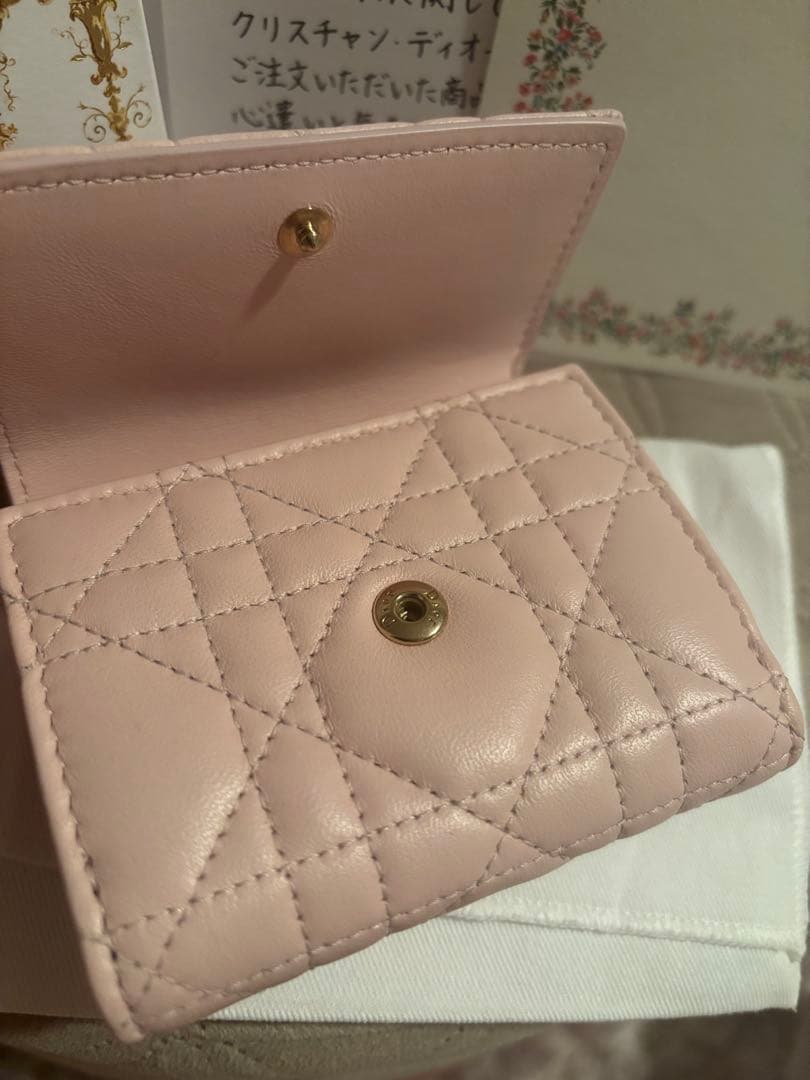 新品未使用！♡ Dior My Dior Hibiscus Lジップウォレット
