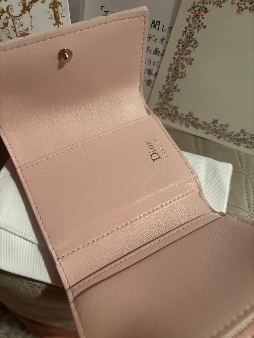 新品未使用！♡ Dior My Dior Hibiscus Lジップウォレット