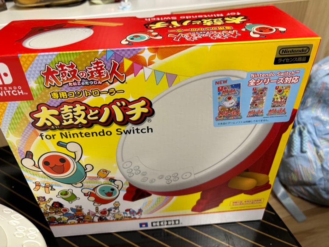 太鼓の達人　太鼓とバチとソフトのセット　Nintendo Switch