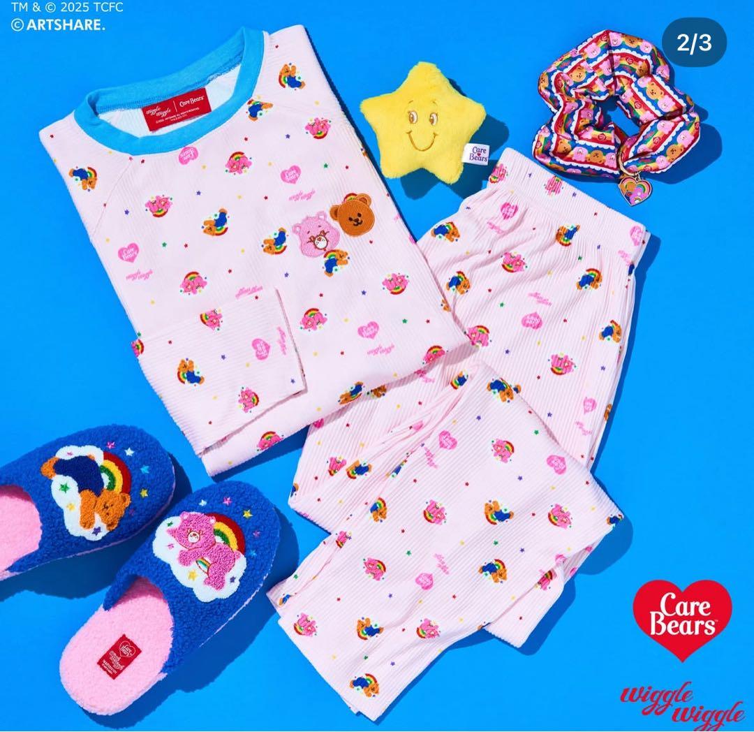 wiggle wiggle care bears ルームウェア
