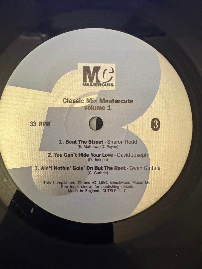 洋楽 Classic Mix Mastercuts volume 1
