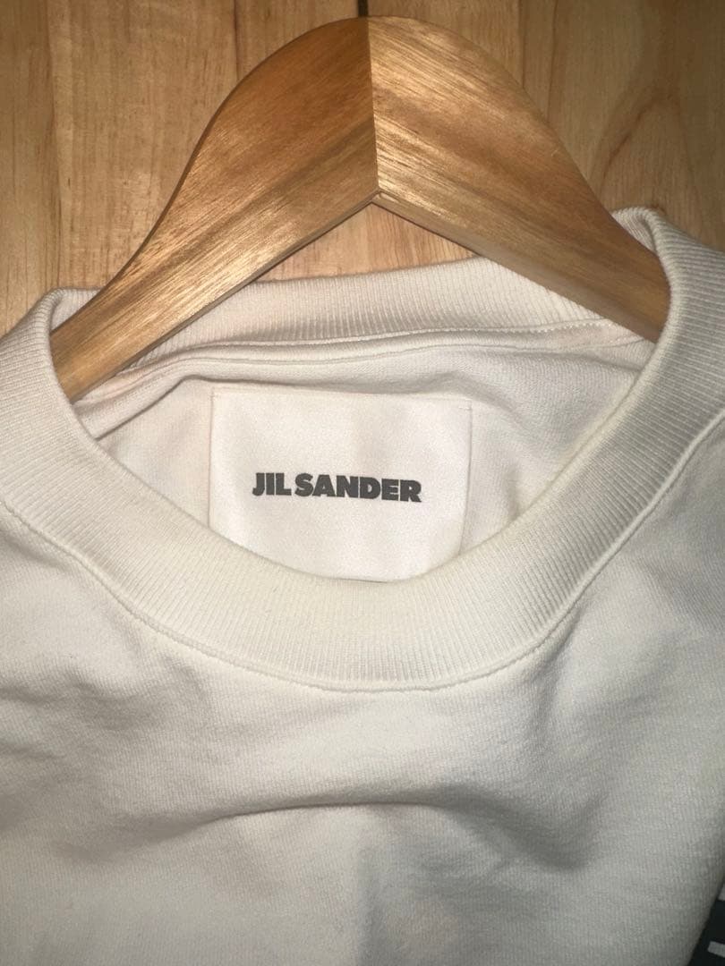 【はなちゃん様購入予定】JIL SANDER ホワイト Tシャツ