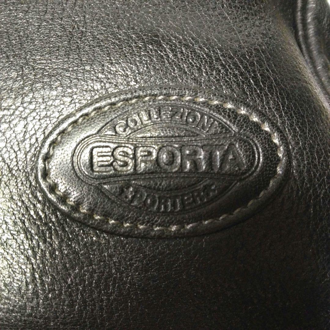 PORTER　COLLEZIONI ESPORTA　ボストンバッグ　オールレザー