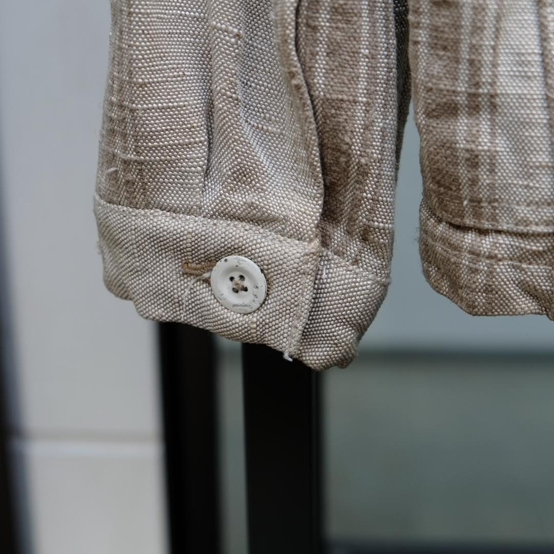 ARTE POVERA アルテポーヴェラ リメイク ミリタリーリネンジャケット