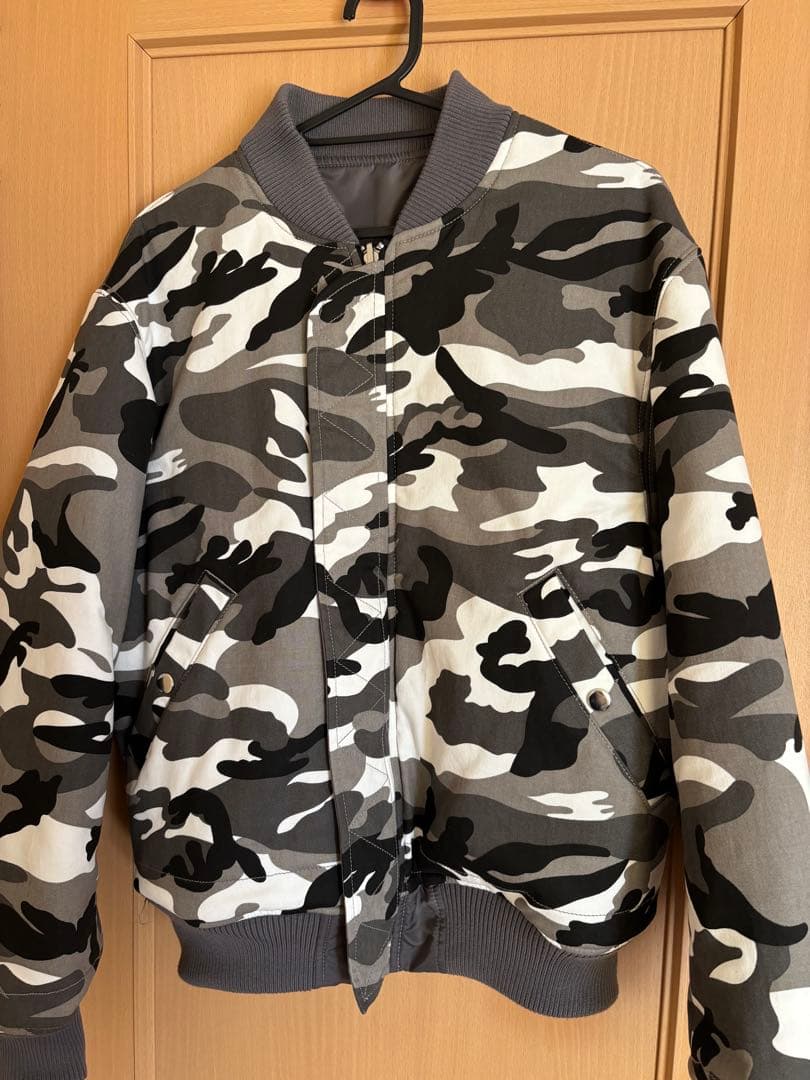 ジャケット・アウター BELVET Camo Reversible MA-1 Jacket