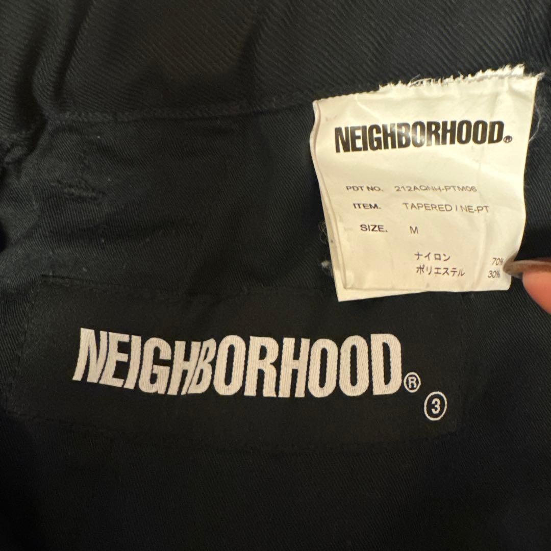 NEIGHBORHOOD TAPERED パンツ M 黒