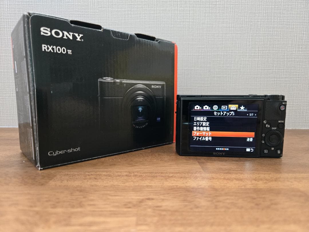 SONY RX100M6 (VI) 24-200mm 高速SD64G付 実用品