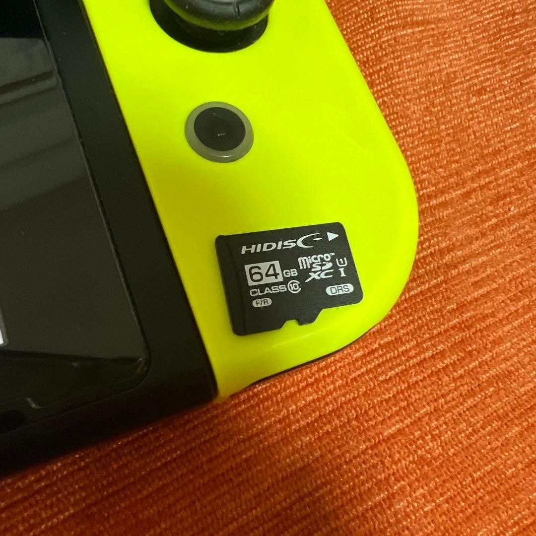 b*s様 Nintendo Switch 本体SDカード64GB付 化粧箱無