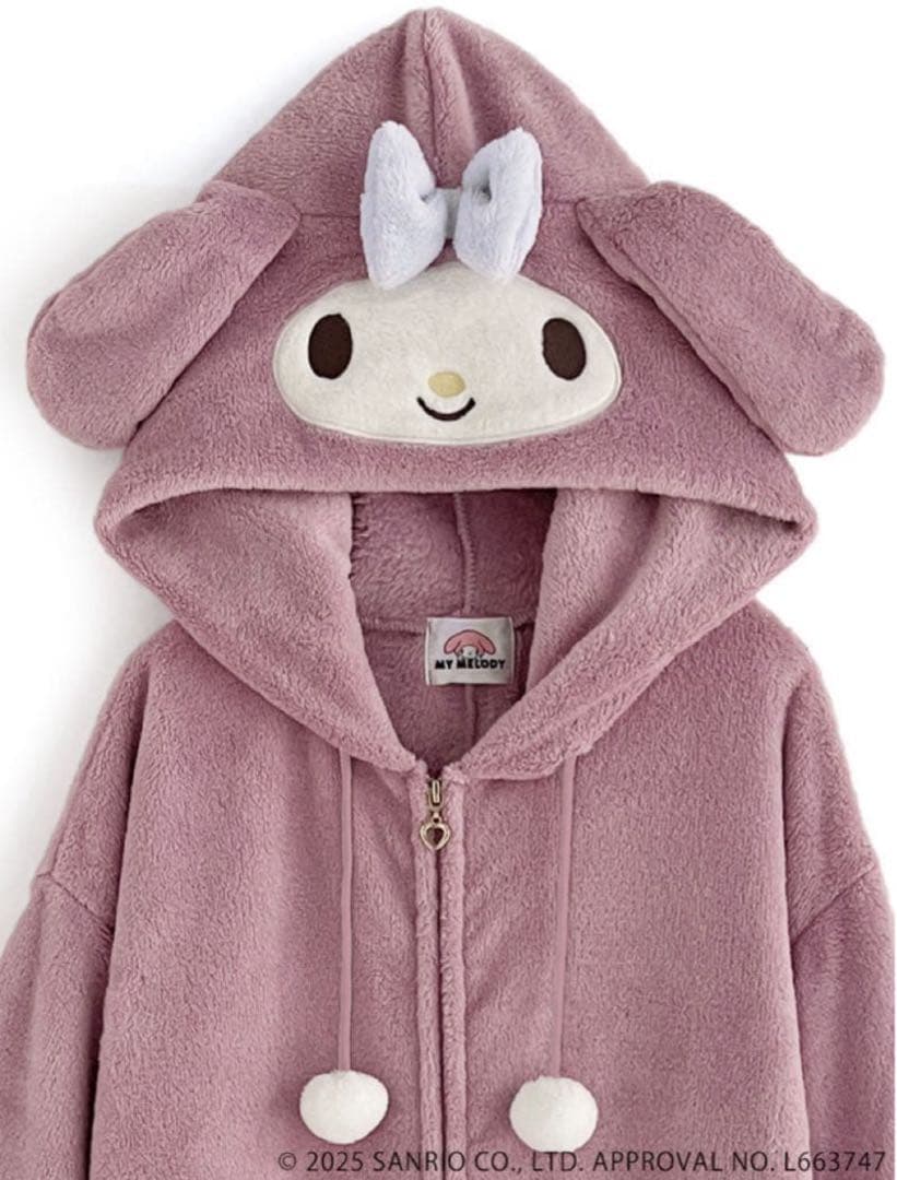 【完売品】マイメロディ 着ぐるみ　モコモコパジャマ ハロウィン サンリオ