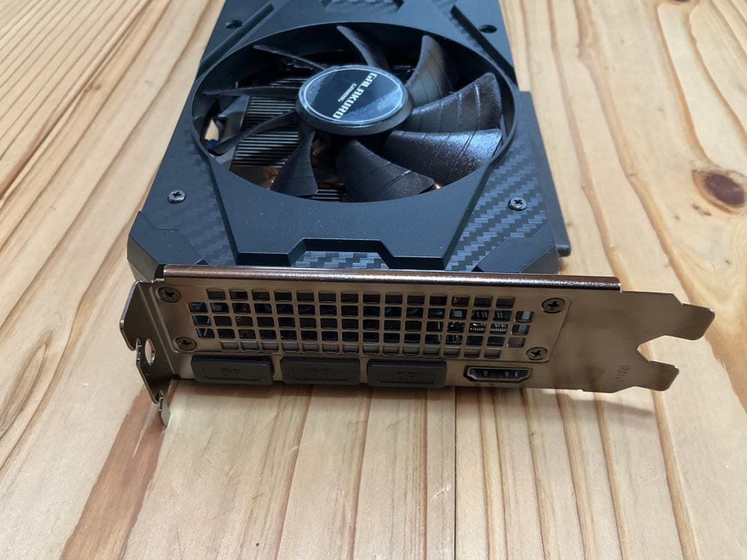 【中古美品】GG-RTX3060Ti-E8GB/DF/LHR【箱説明書あり】