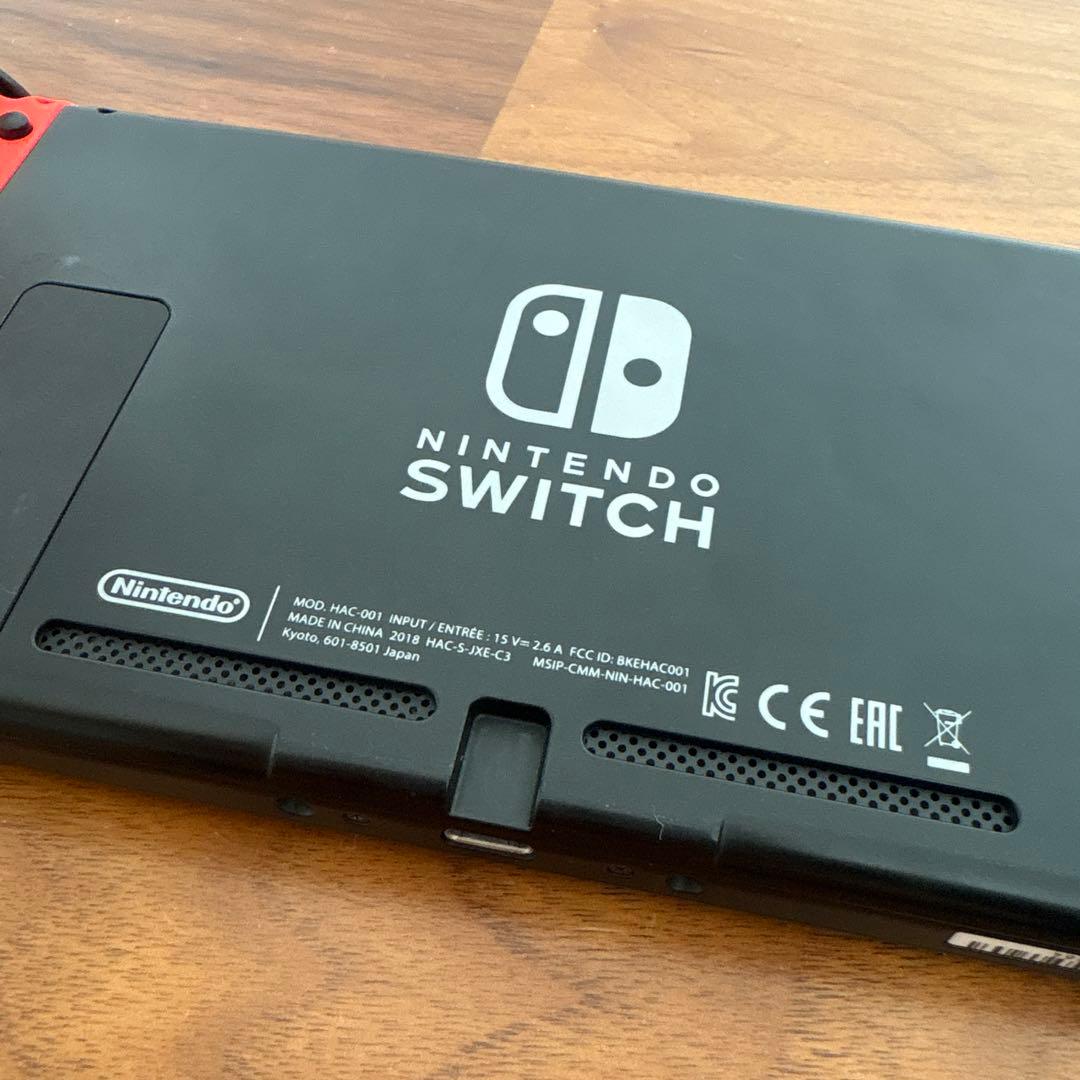 Nintendo Switch 本体 赤/青 Joy-Con 付属品付き