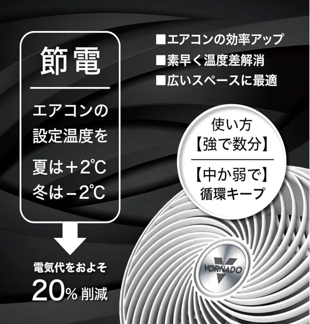 ボルネード サーキュレーター 6〜35畳対応 660-JP