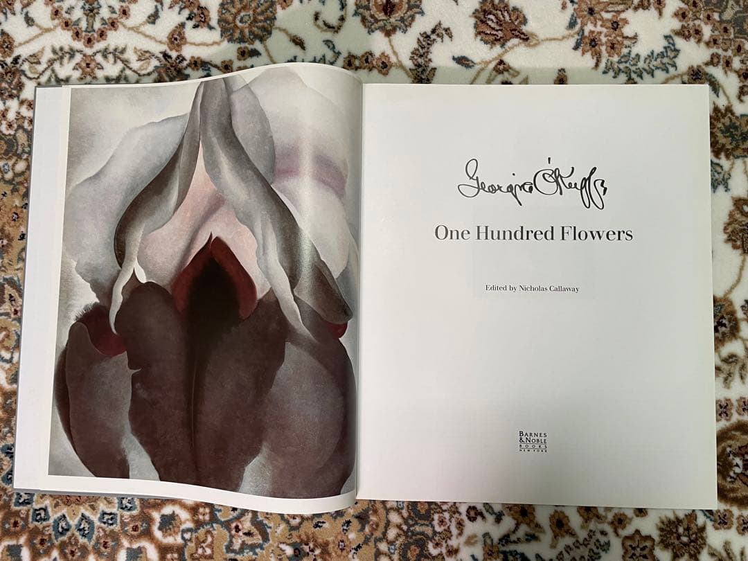 アート・デザイン・音楽 ia O' Keeffe One Hundred Flowers
