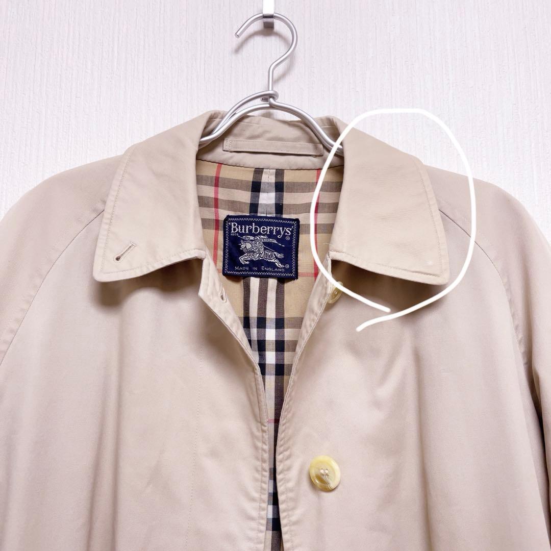 Burberry's ステンカラーコート　ノバチェック トレンチコート　ベージュ