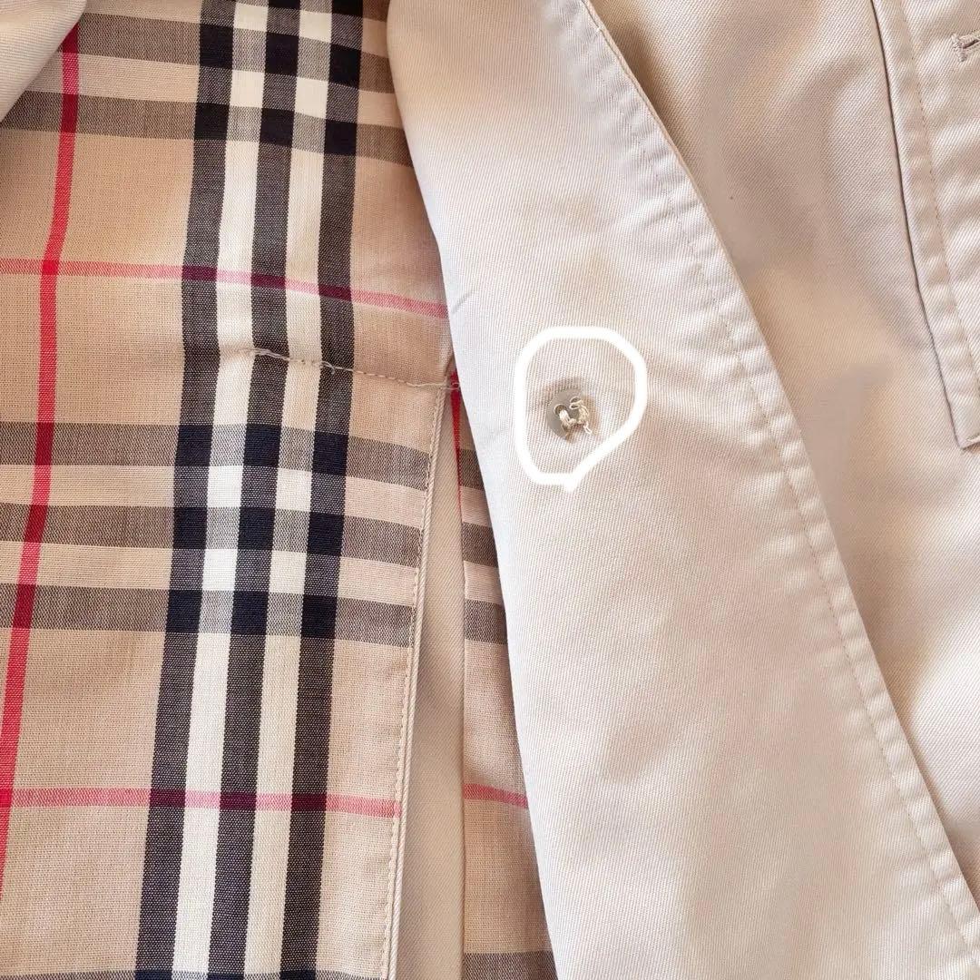 Burberry's ステンカラーコート　ノバチェック トレンチコート　ベージュ