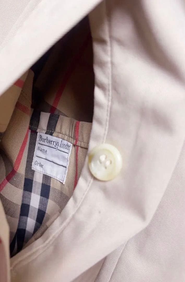 Burberry's ステンカラーコート　ノバチェック トレンチコート　ベージュ