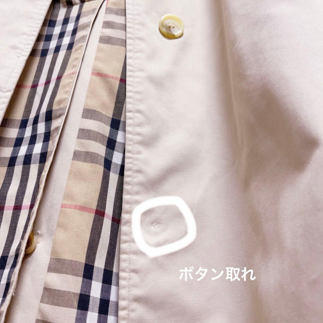 Burberry's ステンカラーコート　ノバチェック トレンチコート　ベージュ