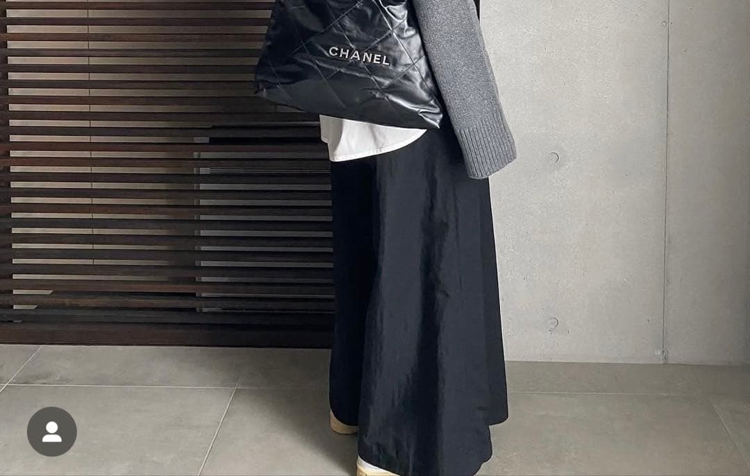【美品】ローヘン　LOHEN ハイウエスト2タックボリュームパンツ　38