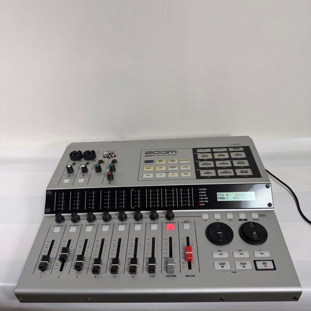 配信機器・PA機器・レコーディング機器 zoom hd8 hard disk recording studio