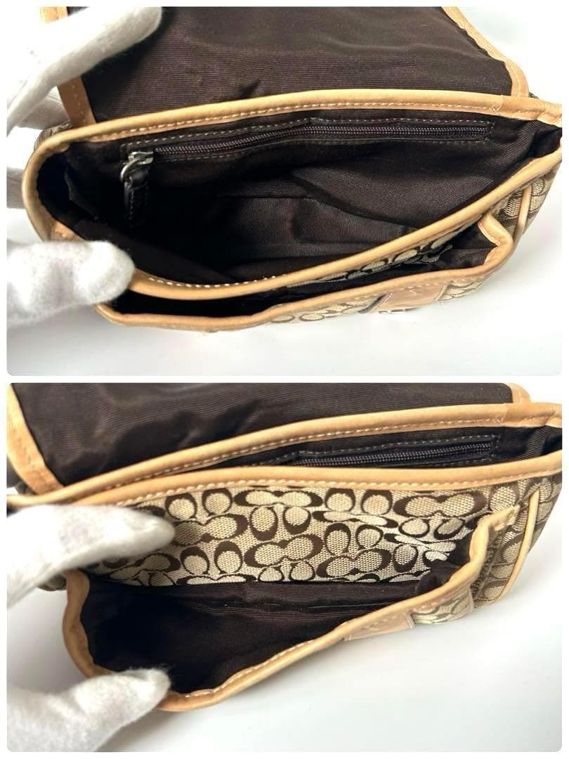 コーチ COACH ミニシグネチャー ボディバッグ ウエストバッグ 保存袋有