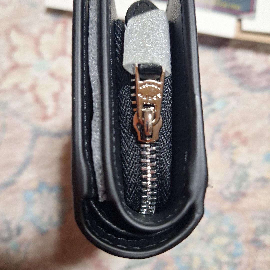 Coach ブラック 二つ折り財布