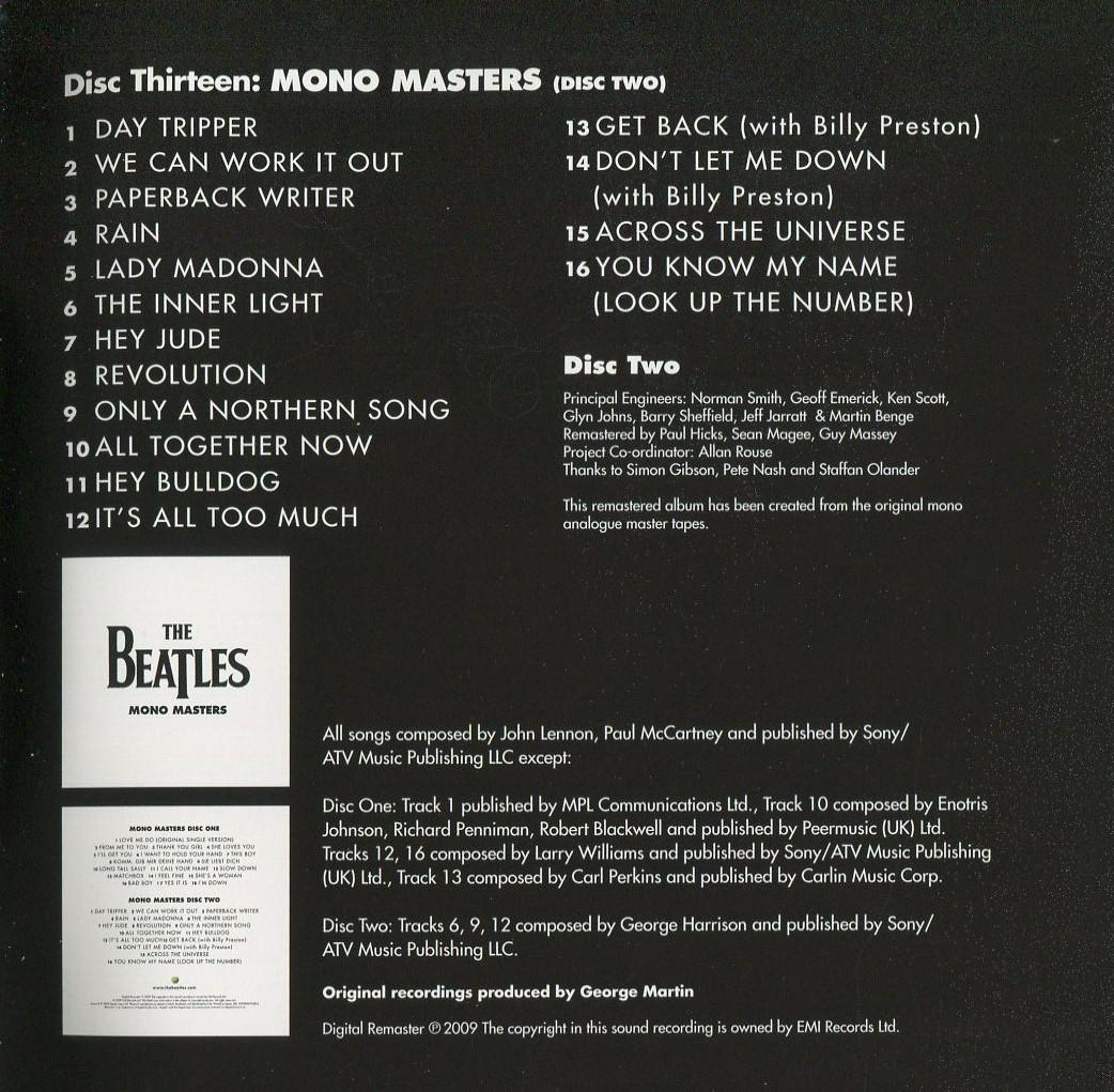 ビートルズ  モノ・ボックス★Beatles In Mono 13CD ☆輸入盤