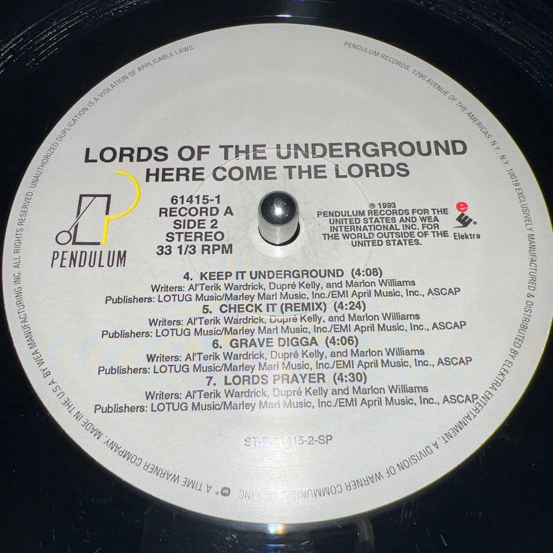 洋楽 Here Come The Lords of the Underground