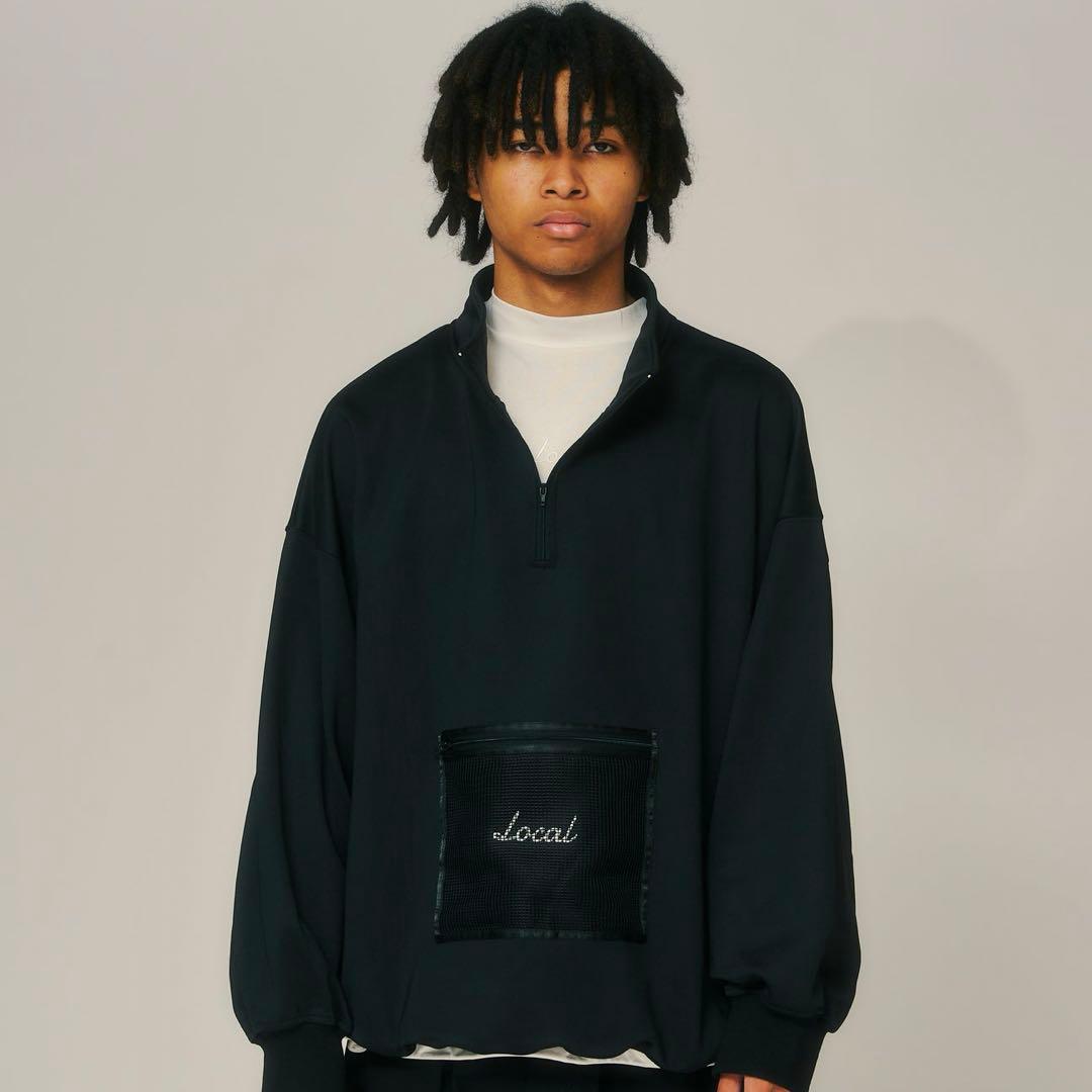 LOCAL GOLF ローカルゴルフ　ハーフジップ　ビックロゴ　XXL