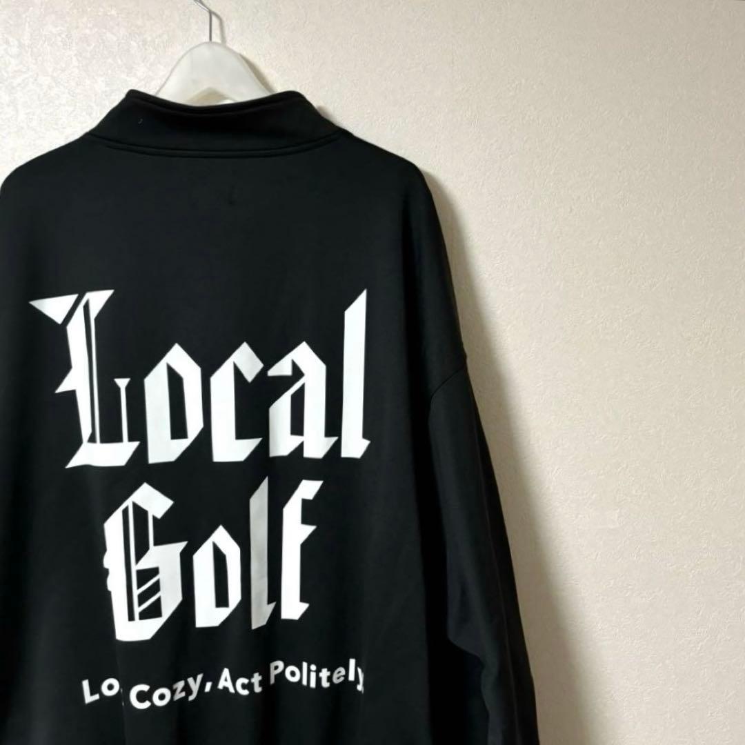 LOCAL GOLF ローカルゴルフ　ハーフジップ　ビックロゴ　XXL