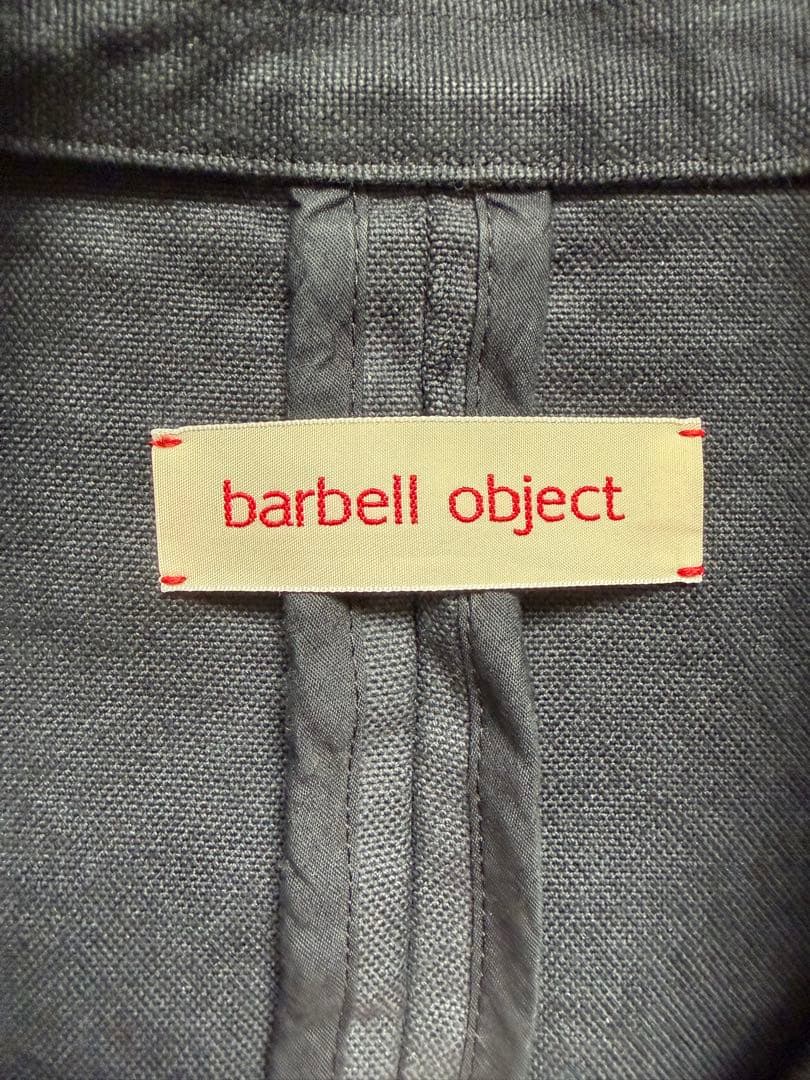 barbell object ジャケット 黒 サイズ:1