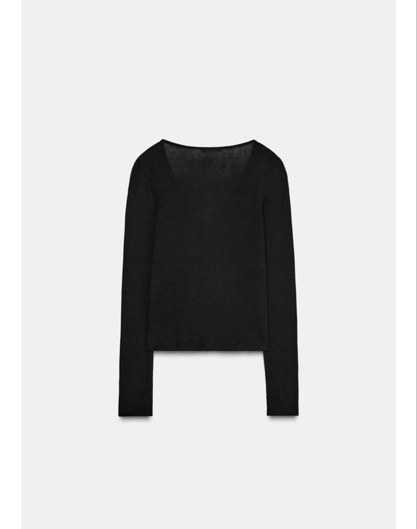 完売品⭐︎ZARA コンビネーションレーストップジャケット M ブラック