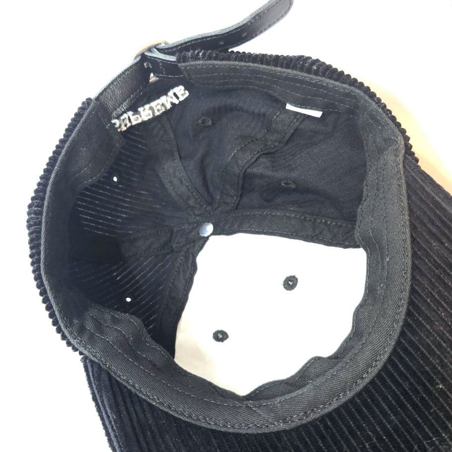 SUPREME　シュプリーム　コーデュロイ　キャップ 　ブラック