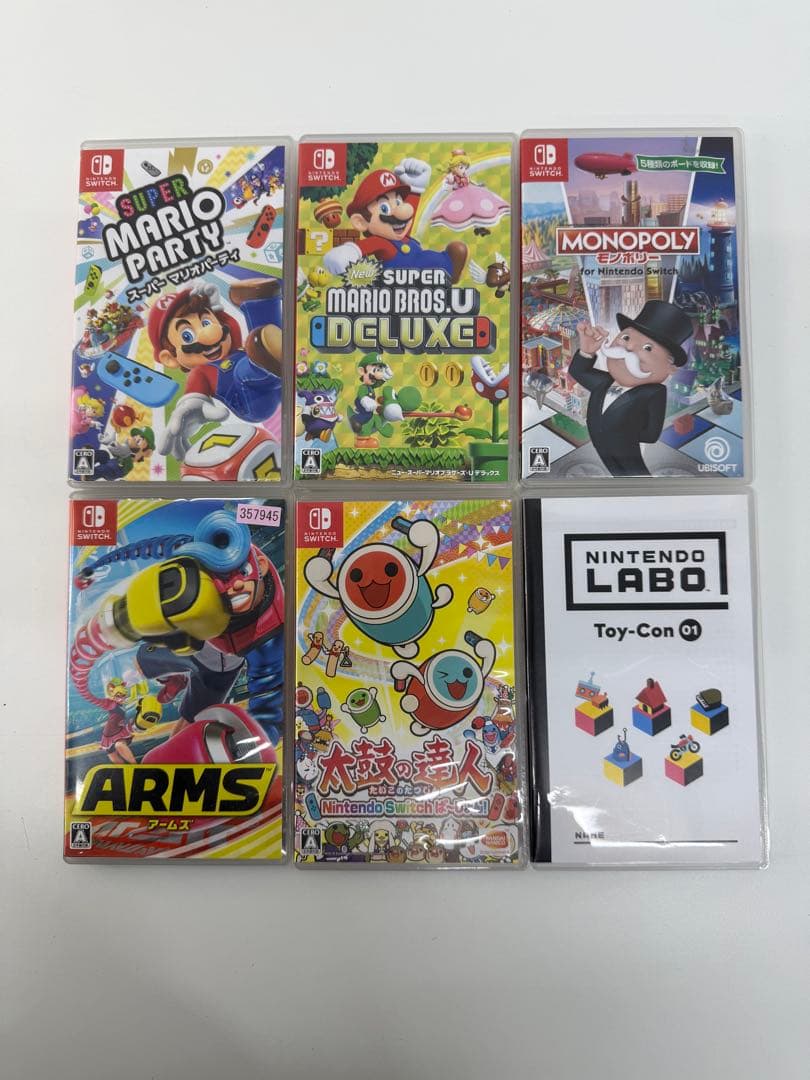 Nintendo Switch ゲームソフト6本セット　☆