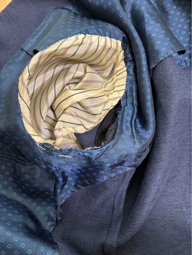 Stile Latino スティレラティーノ ダブルテーラードジャケット 46